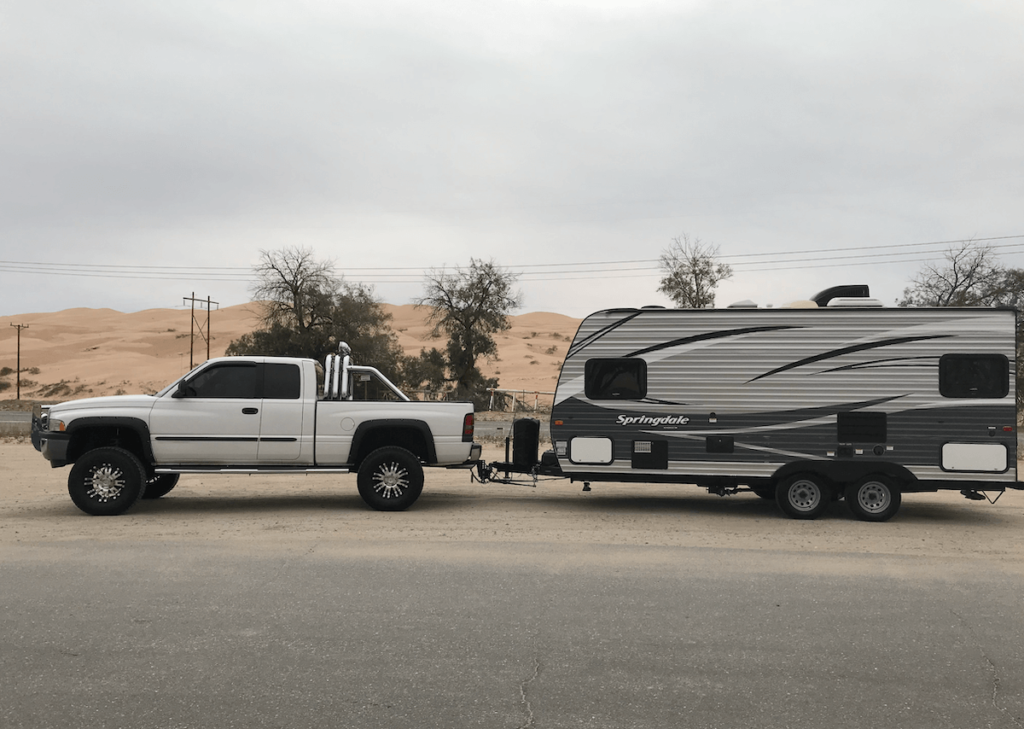 temporary housing for Doug during construction of Robinson Ranch