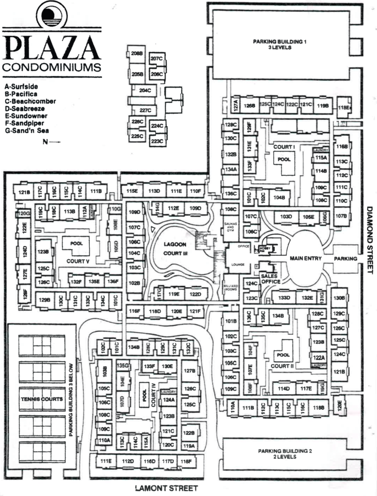 The Plaza condos map