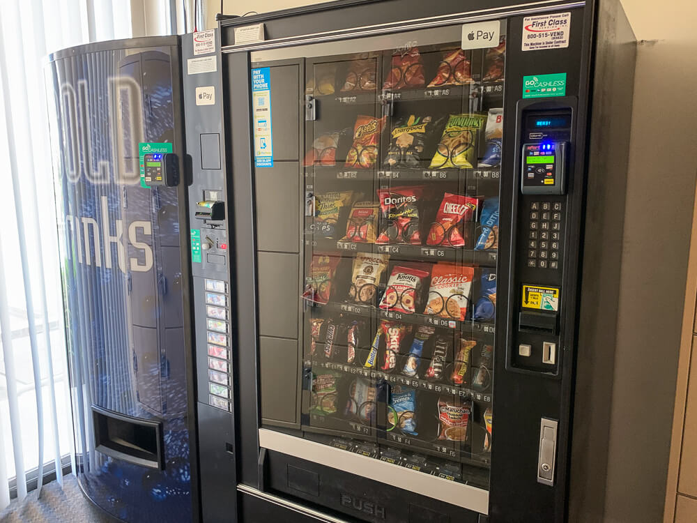 The Plaza condos vending machines