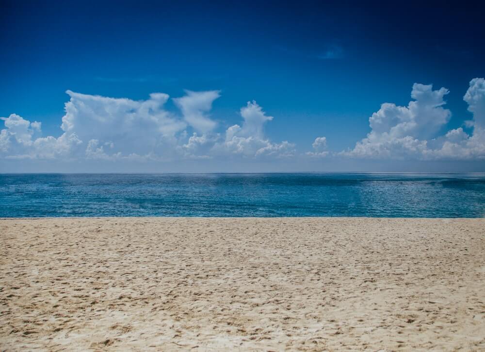 beach and ocean